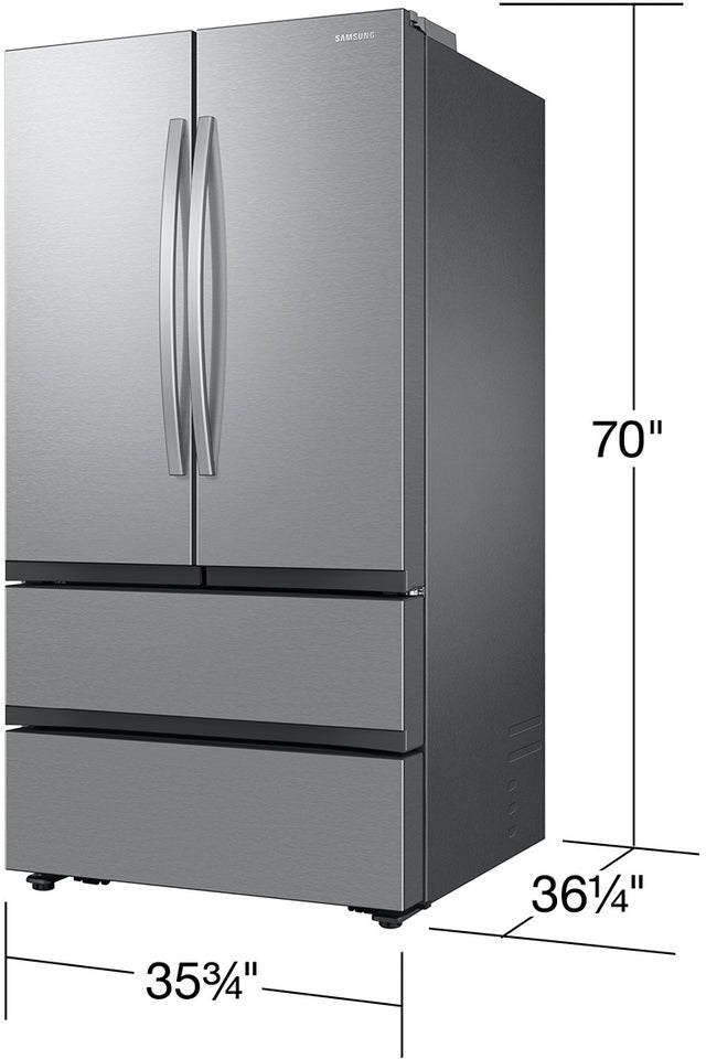 Samsung RF31CG7200SR 31 cf 4-Door FDR Refrigerator Internal Water Dual ...