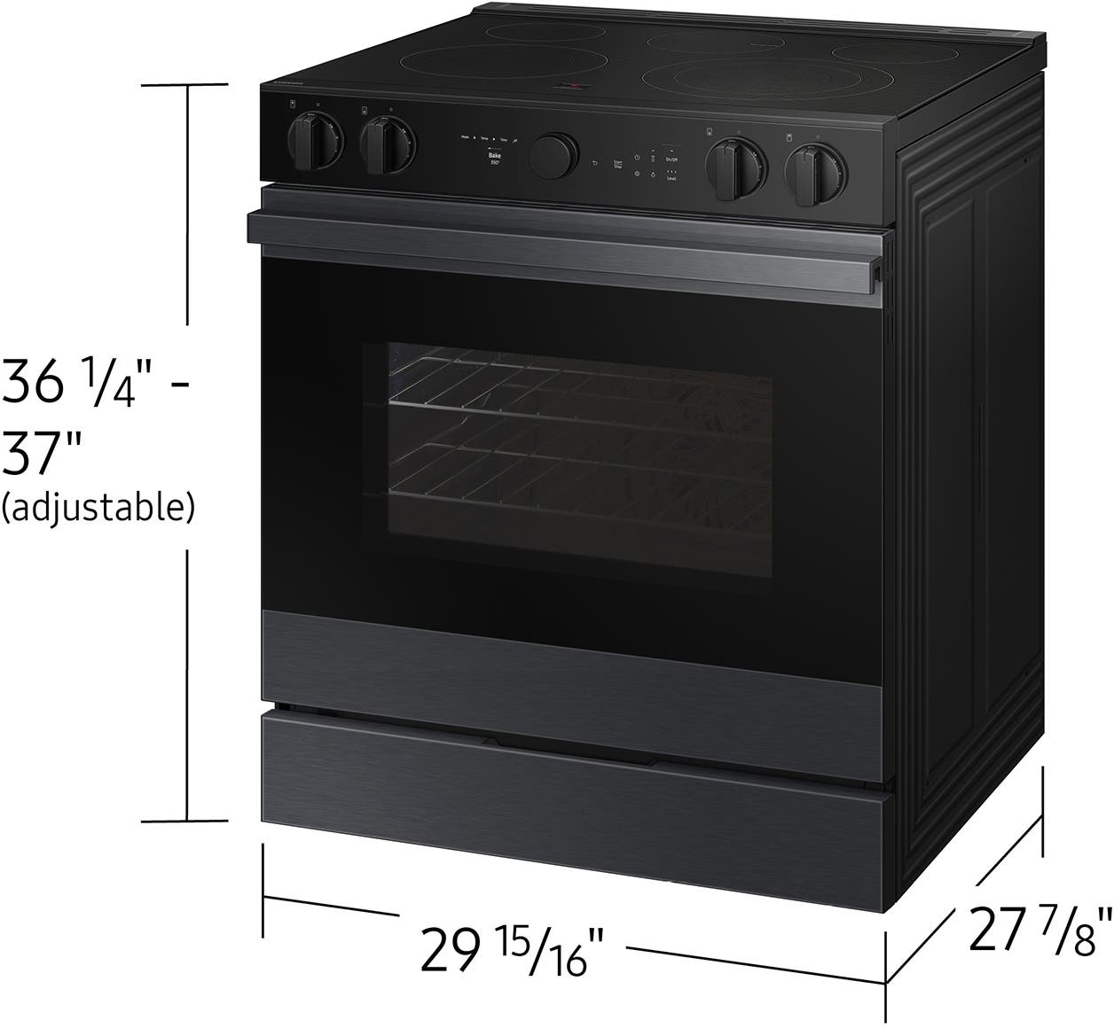 Samsung NSE6DG8500MT Matte Black Steel