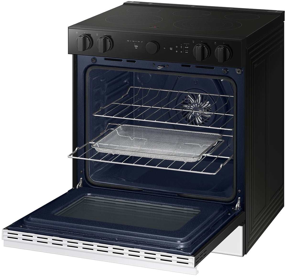Samsung NSE6DB870012 6.3 Cubic Foot Electric Slide In Range Samsung NSE6DB870012 6.3 Cubic Foot Electric Slide In Range
