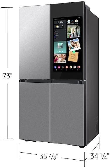 Samsung RF29DB9900QD Fingerprint Resistant Stainless Steel