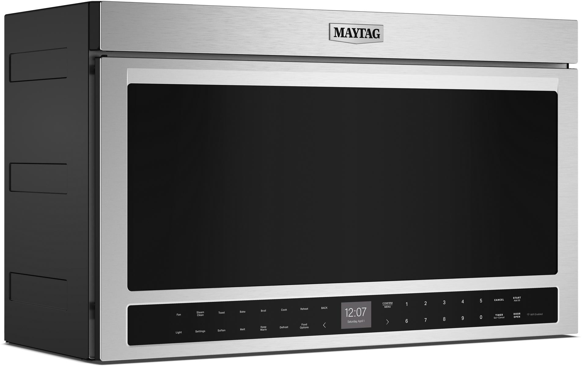 Maytag MMMF8030PZ 30 Inch Flush Mount Over-the-Range Microwave
