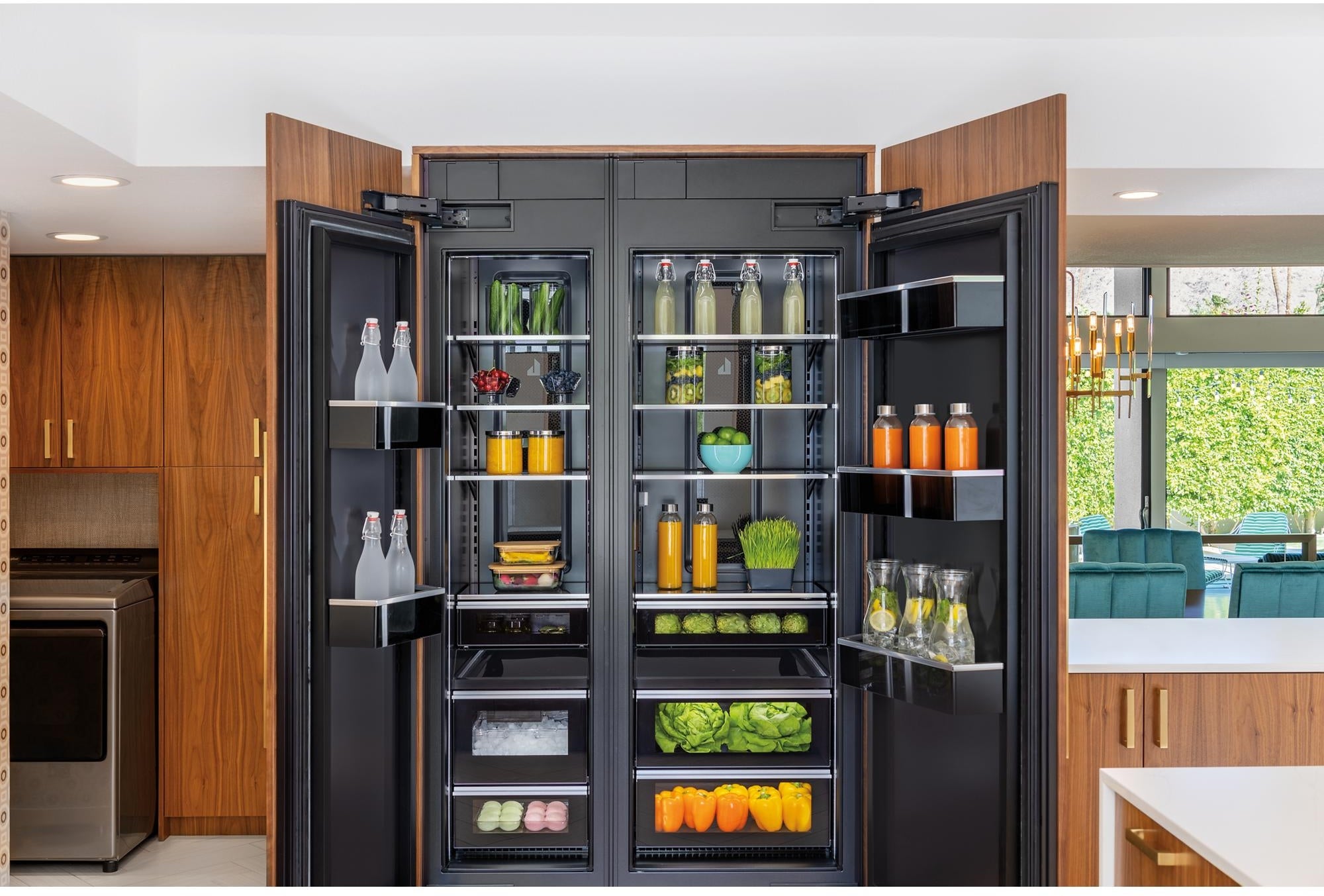 Jenn Air JBRFR24IGX 24 Inch, 13 Cu. Ft. Built-In Smart Counter