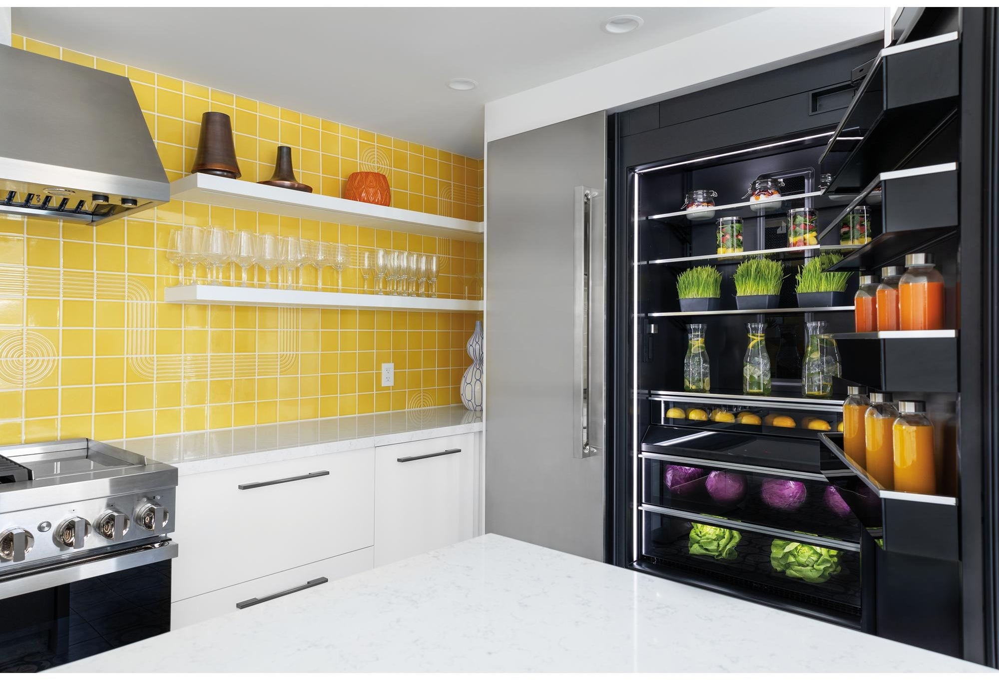 Jenn-Air 20 Cu. Ft. Panel Ready Right Hinge Column Counter-Depth Refrigerator - Thumbnail 2