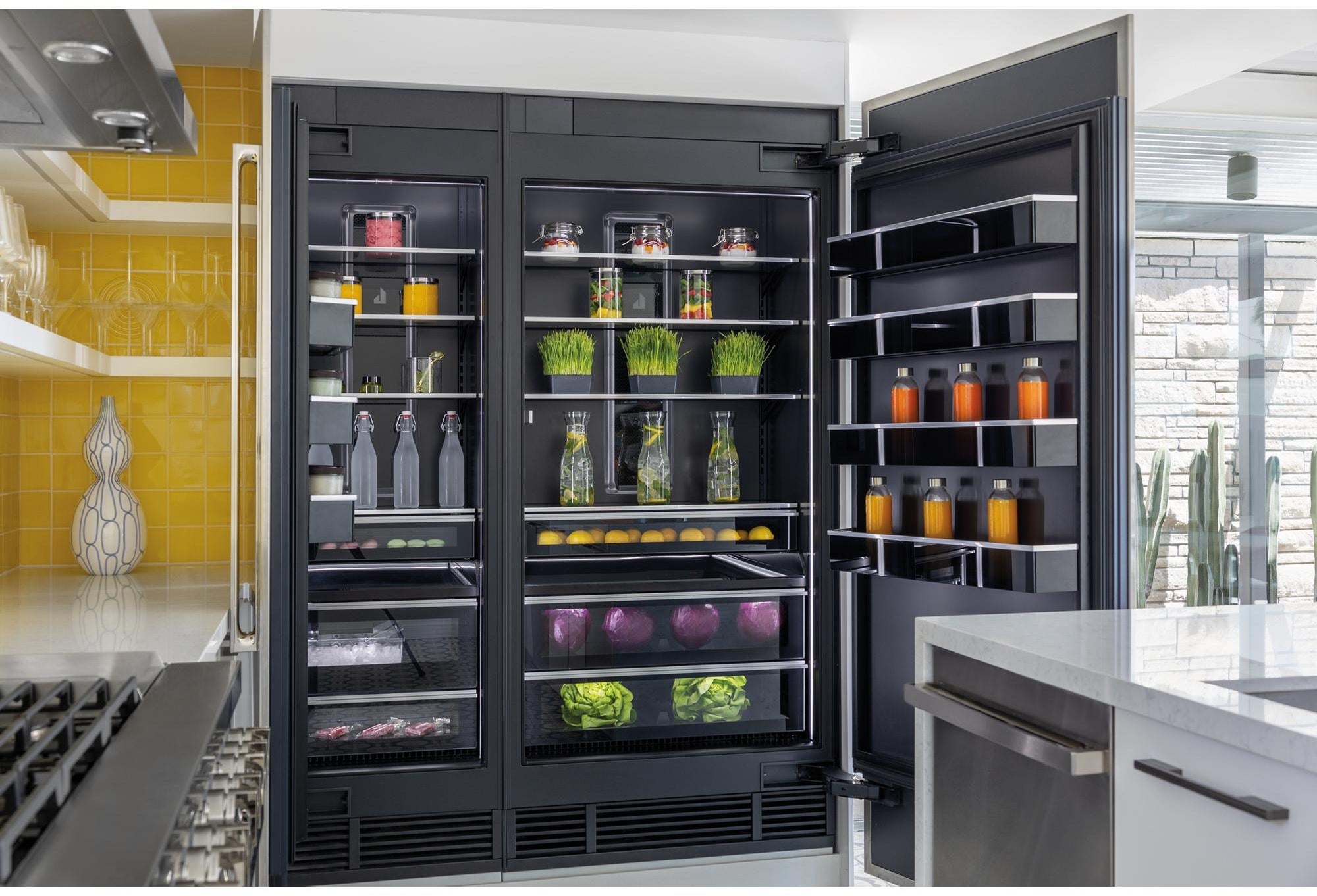 Jenn-Air 20 Cu. Ft. Panel Ready Right Hinge Column Counter-Depth Refrigerator - Thumbnail 4