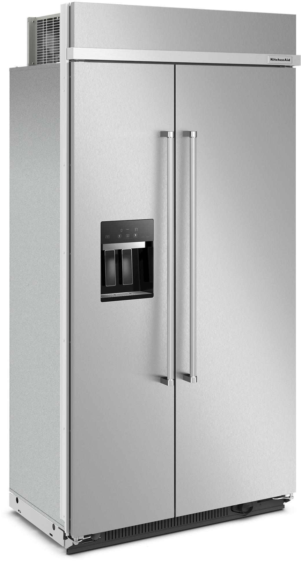 KitchenAid Built-In Fridge (KBSD702MPS) - Stainless Steel with PrintShield™ Finish KitchenAid Built-In Fridge (KBSD702MPS) - Stainless Steel with PrintShield™ Finish