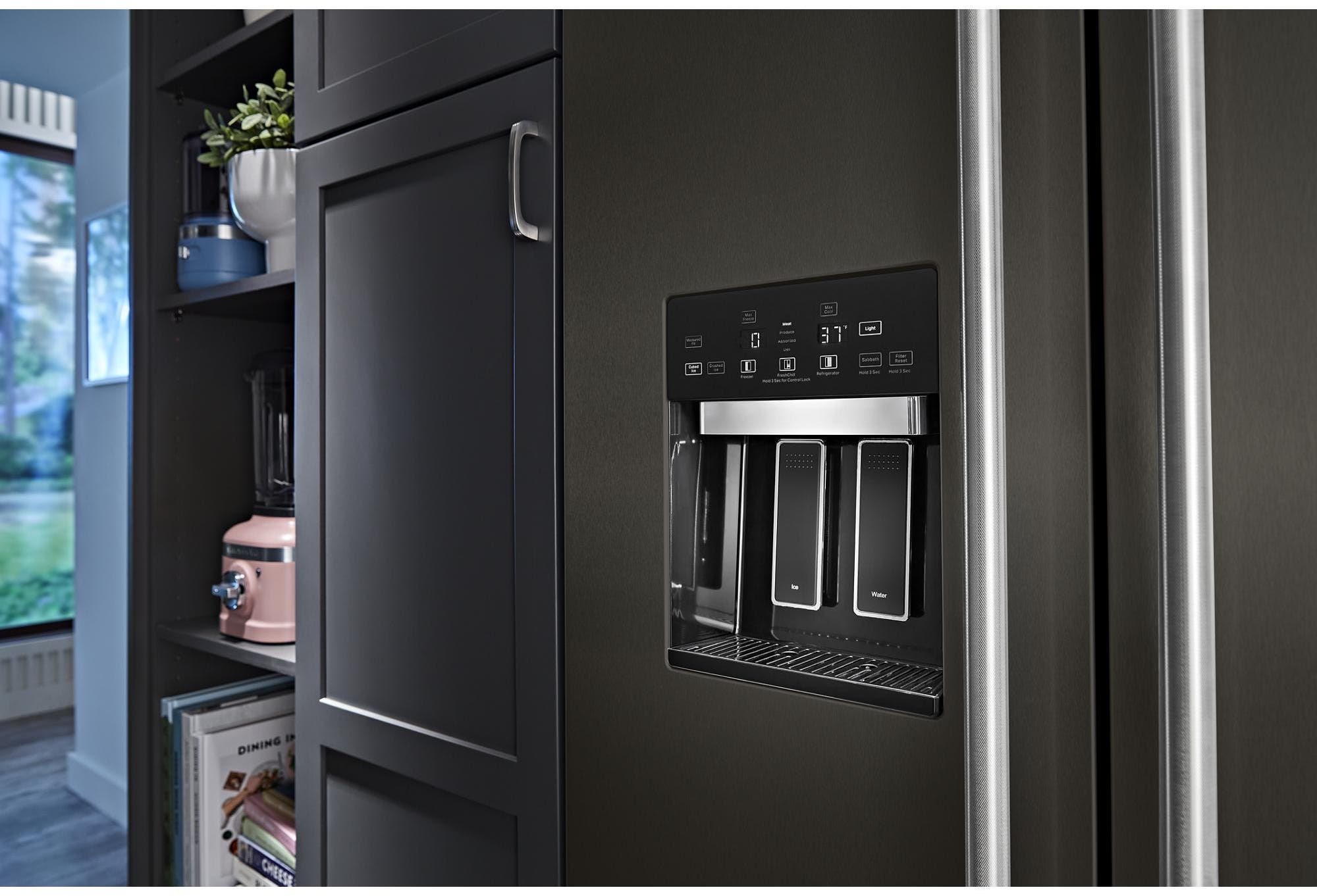 KitchenAid KBSD708MBS Black Stainless Steel
