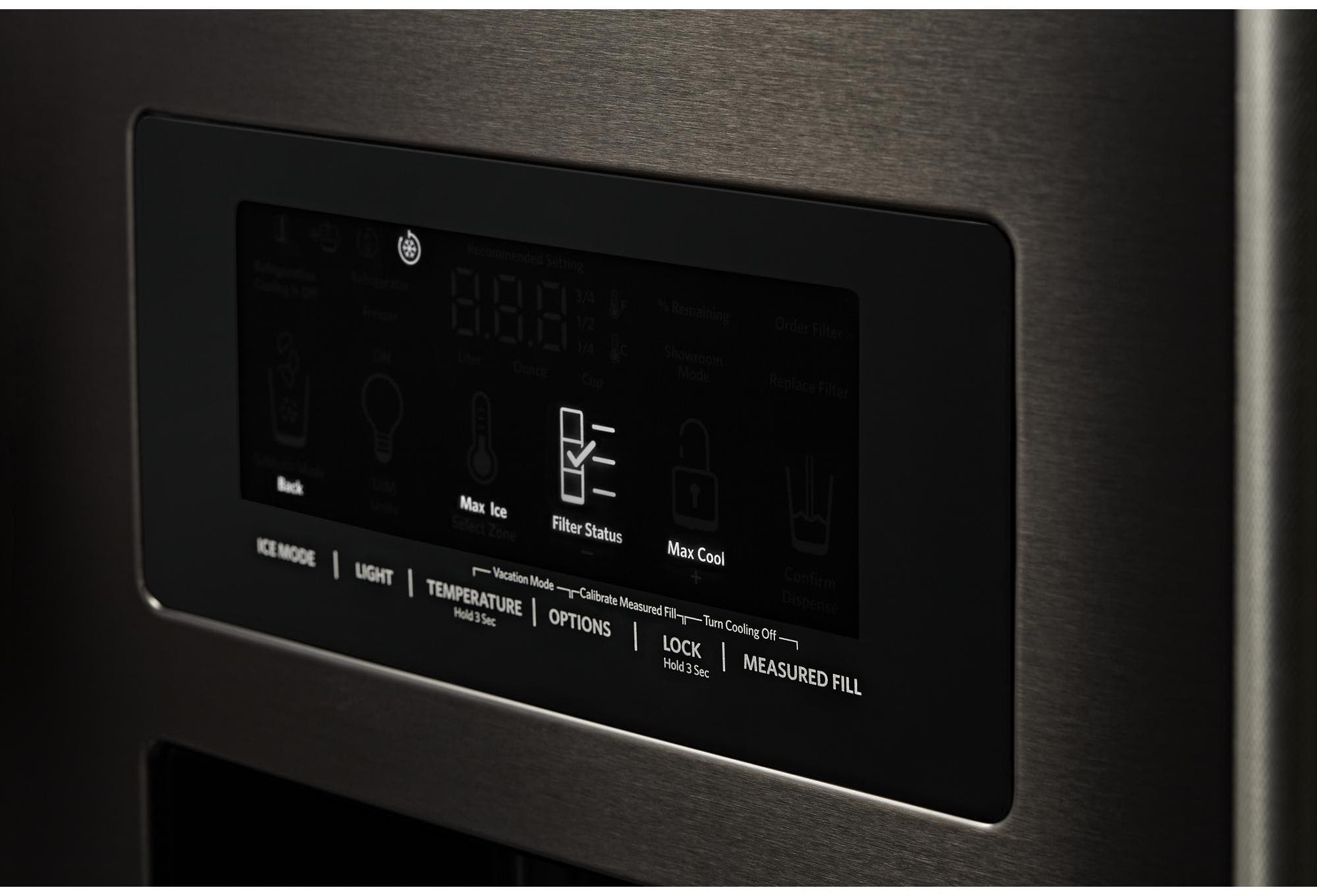 KitchenAid KRFF577KBS Black Stainless Steel