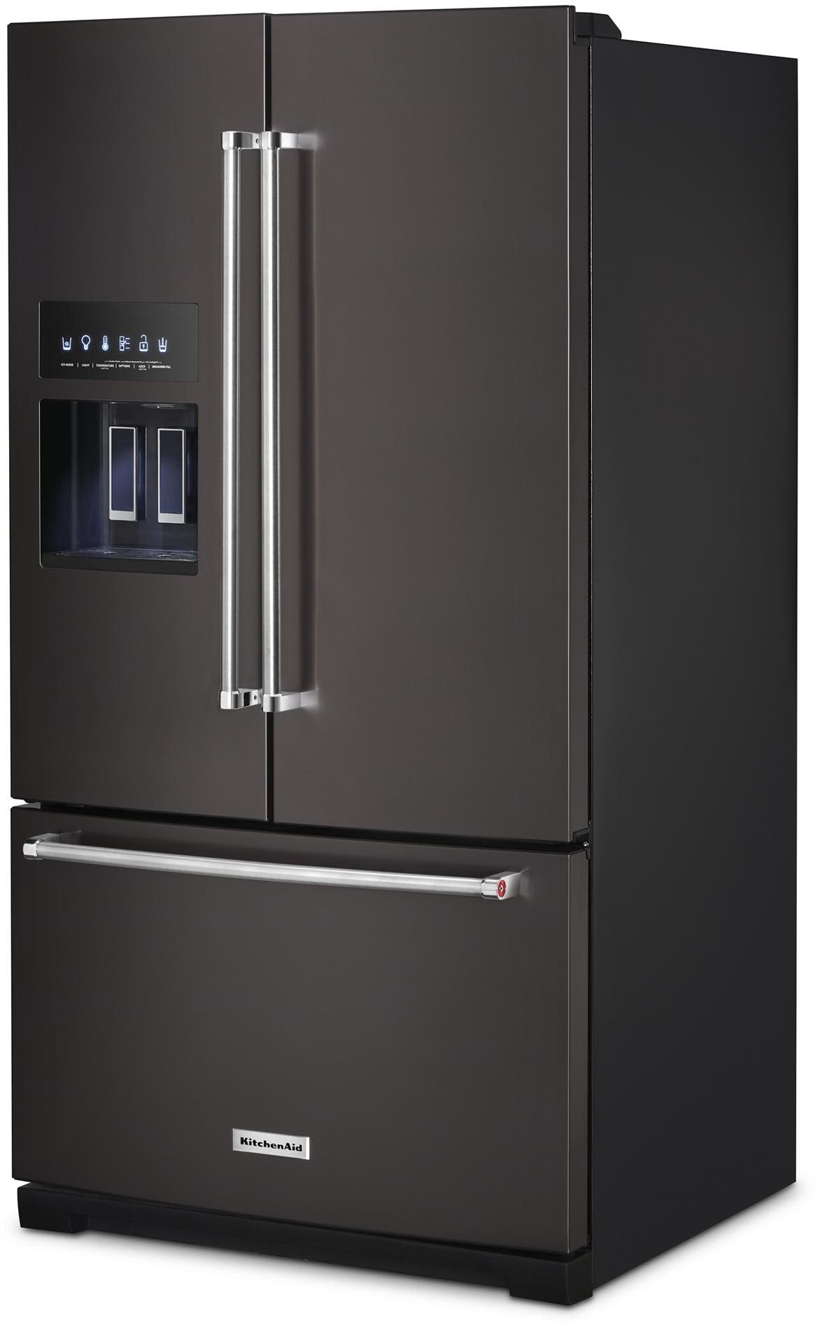 KitchenAid KRFF577KBS Black Stainless Steel