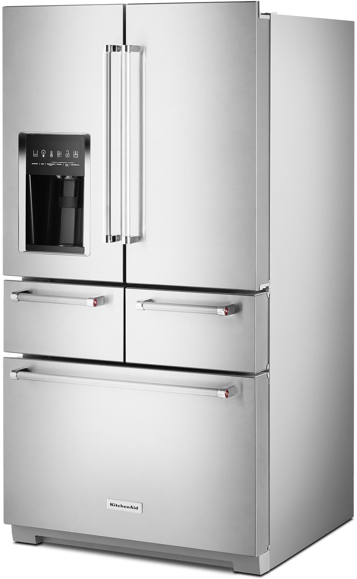 KitchenAid KRMF706ESS 36 Inch Freestanding 5-Door French Door