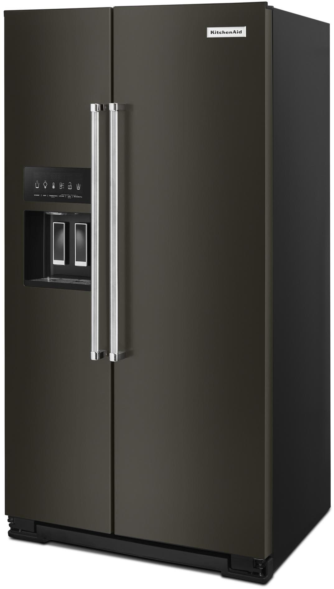 KitchenAid KRSC700HBS Black Stainless Steel with Printshield Finish