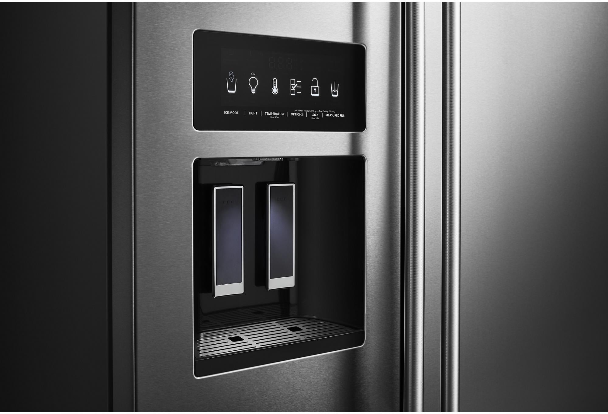 KitchenAid KRSC703HPS 36 Inch Counter Depth Side by Side