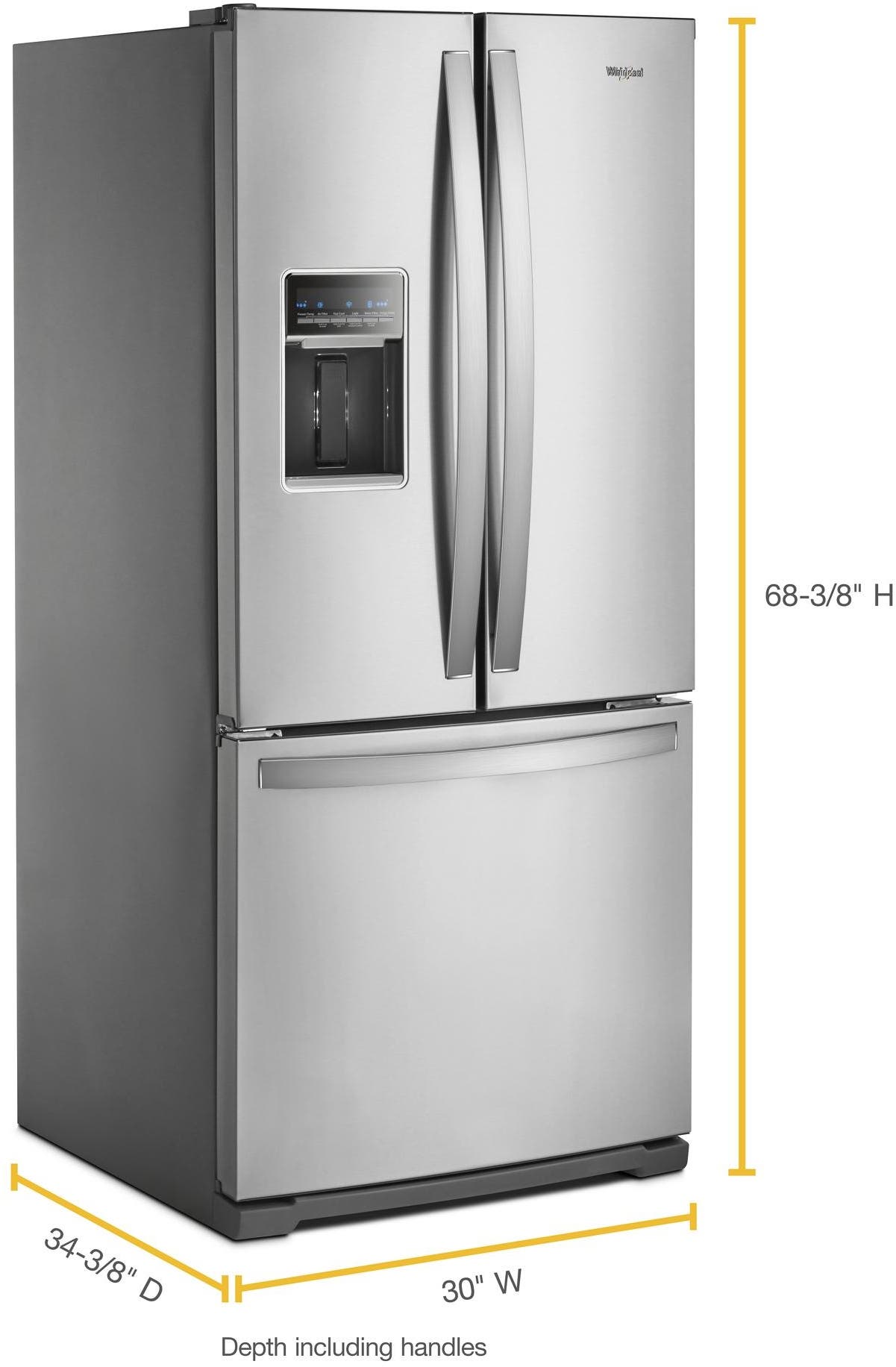 Whirlpool WRF560SEHZ Stainless Steel