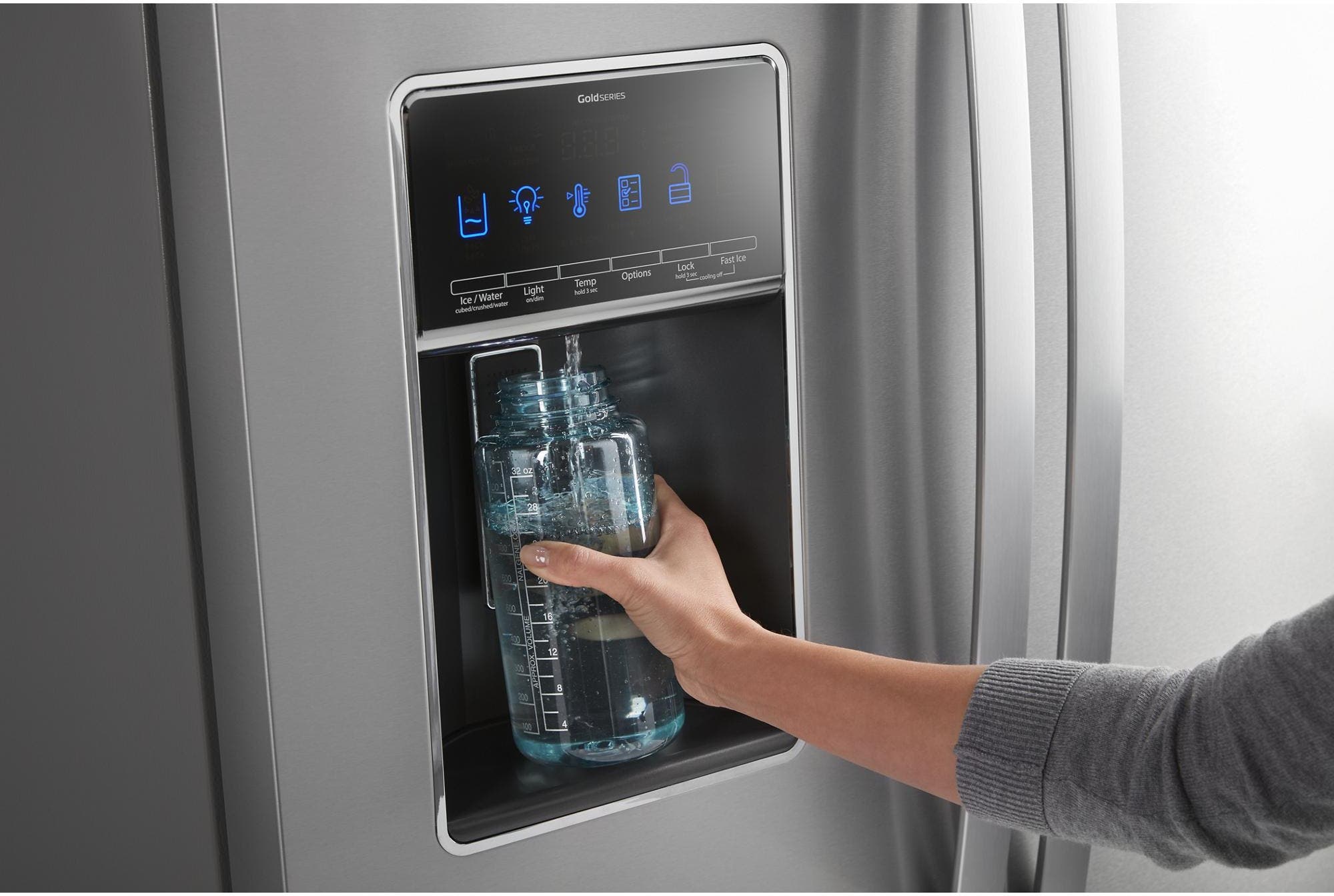 Whirlpool WRF757SDHZ Fingerprint Resistant Stainless Steel