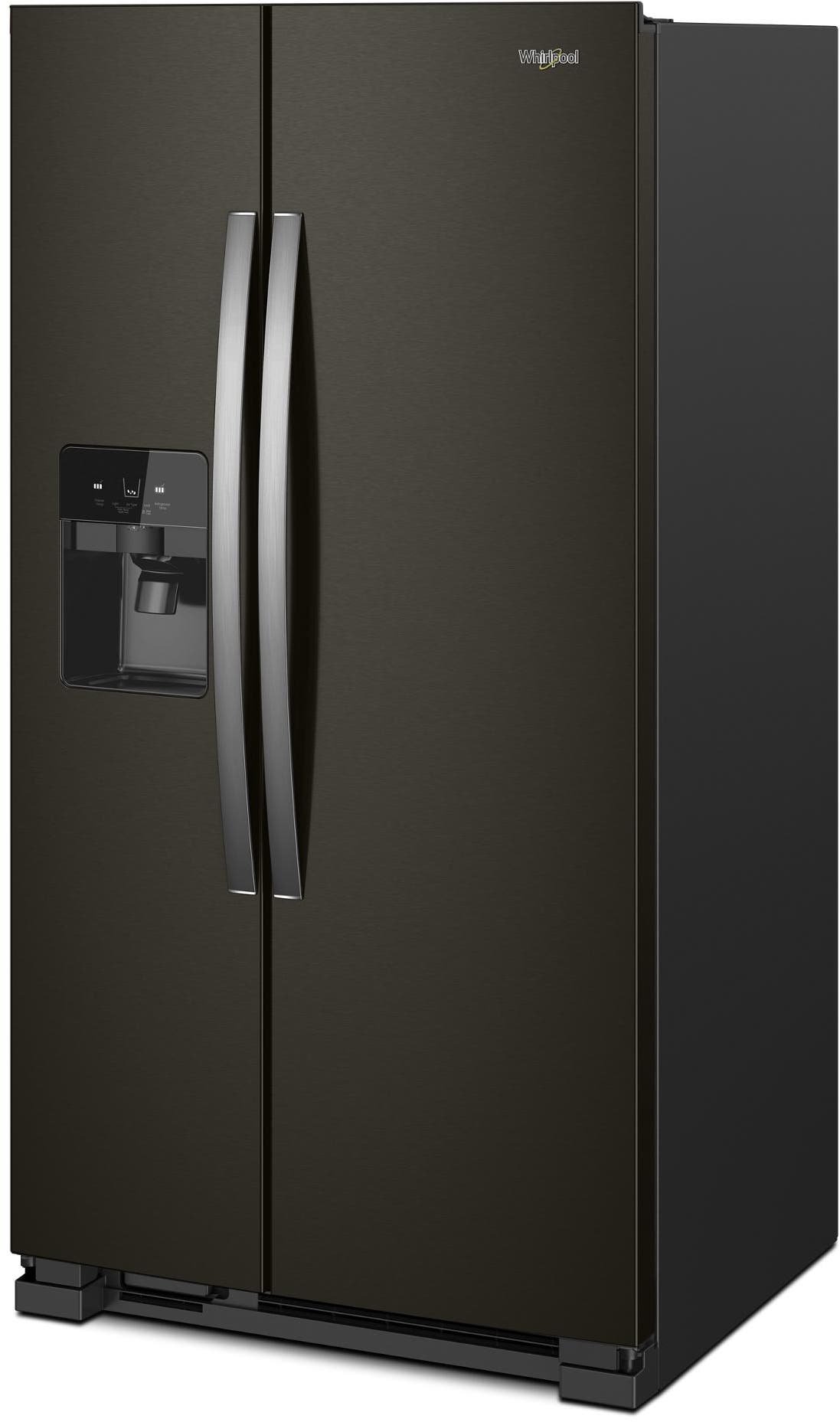 Whirlpool WRS321SDHV Black Stainless Steel