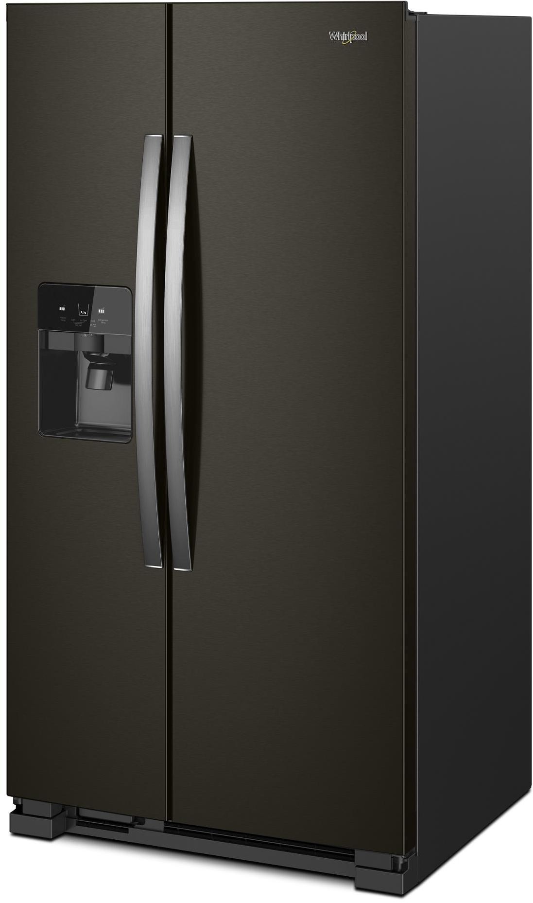 Whirlpool WRS325SDHV Black Stainless Steel