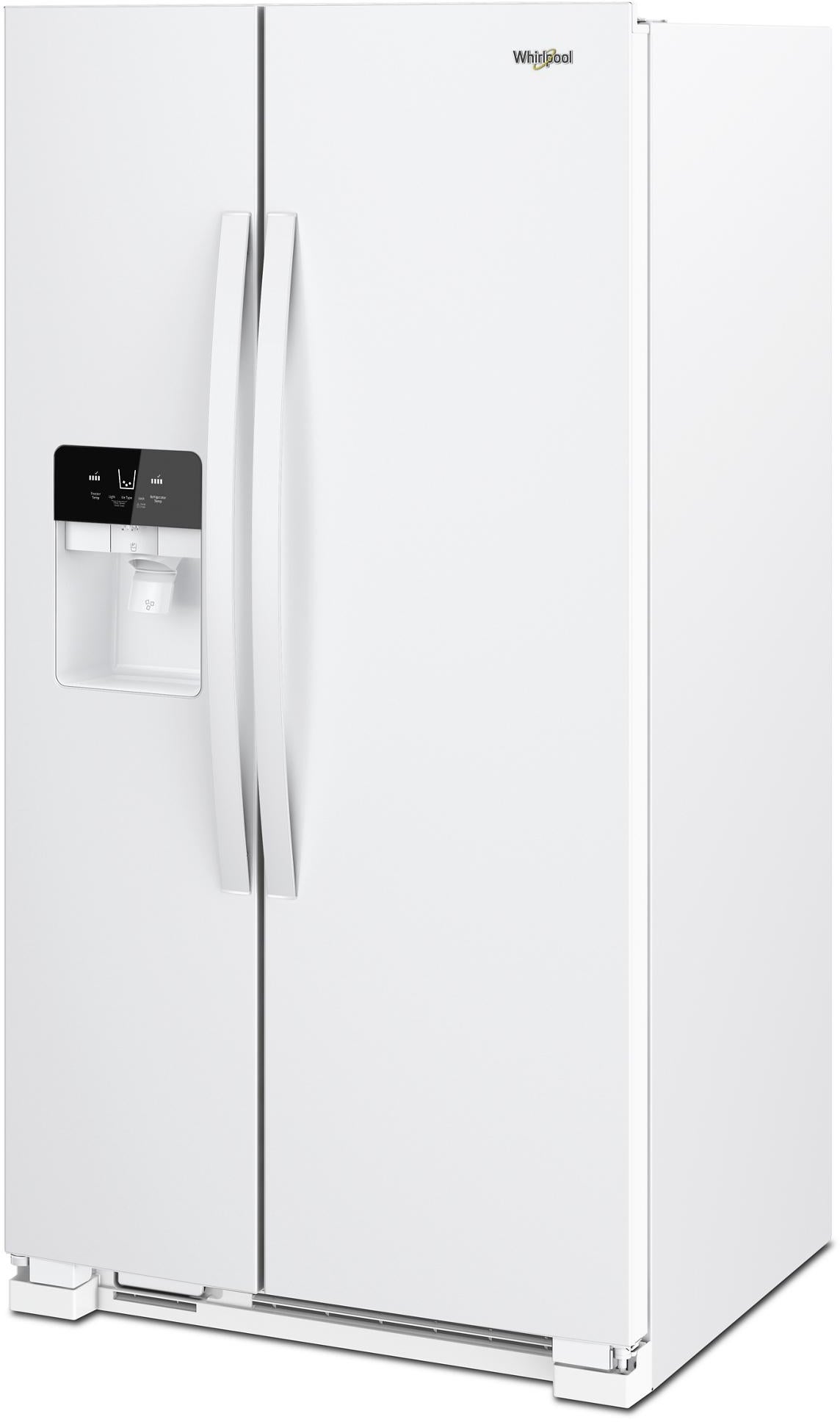 Whirlpool WRS555SIHW 36 Inch, 25 Cu. Ft. Freestanding Side by Side