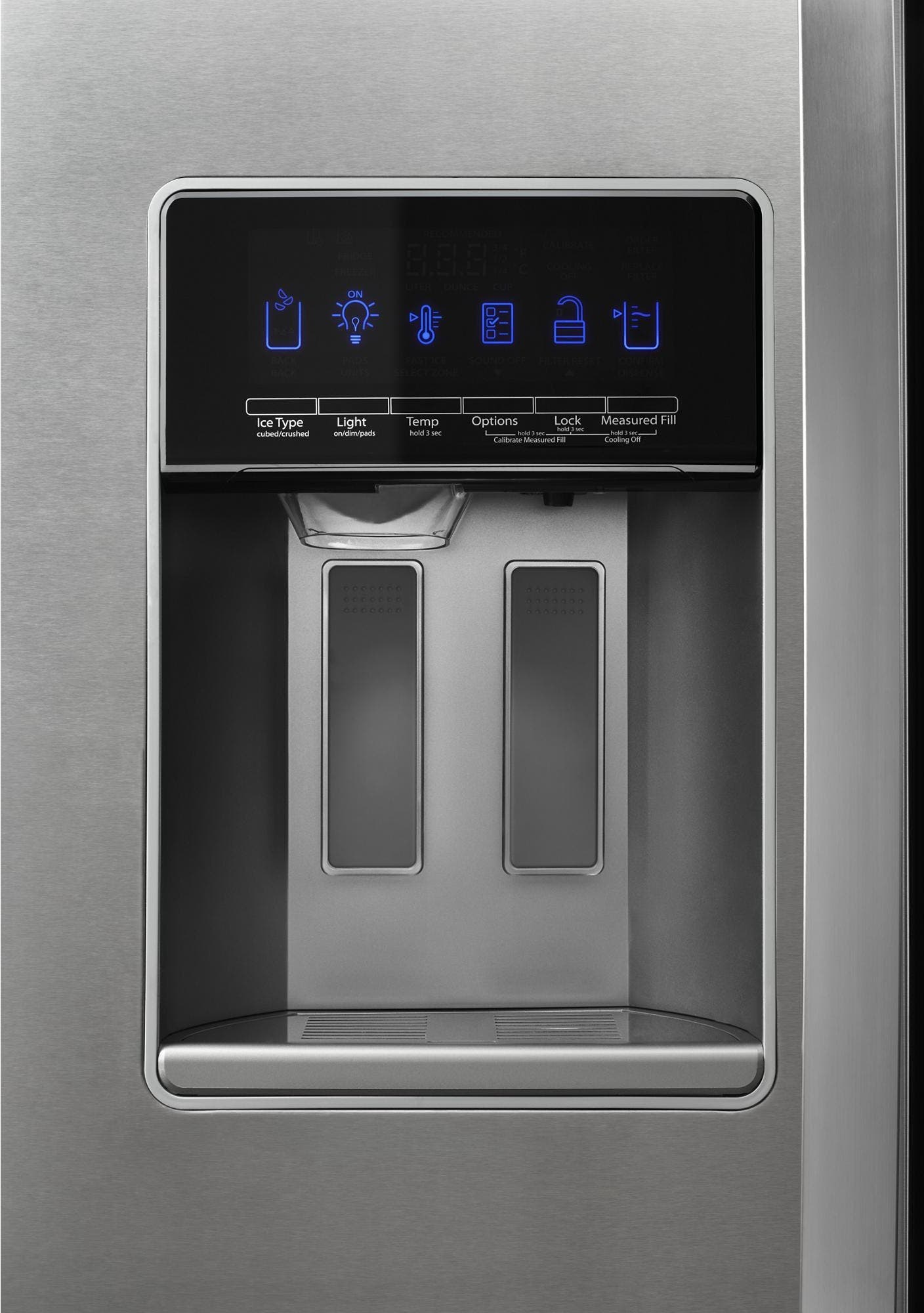 Whirlpool WRS571CIHZ Fingerprint Resistant Stainless Steel