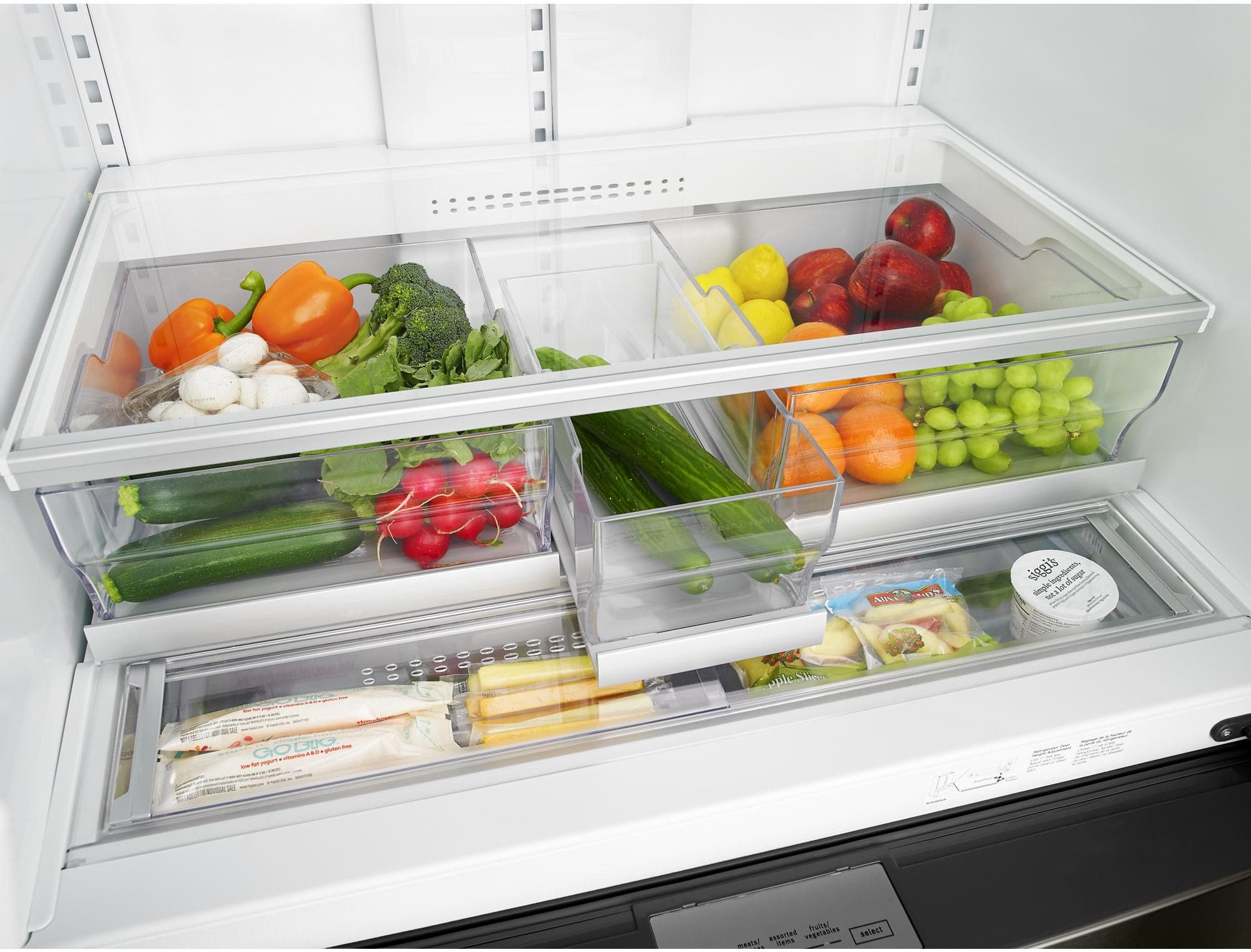 Whirlpool WRX986SIHV Black Stainless Steel