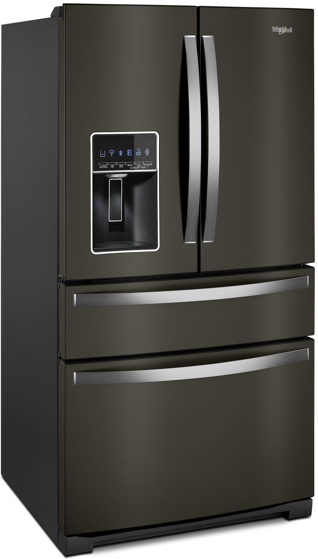 Whirlpool WRX986SIHV Black Stainless Steel