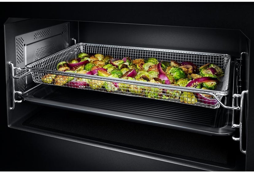 Jenn Air JMHF730RBL 30 Inch, 1.1 Cu. Ft. Flush Over the Range Hood Com...