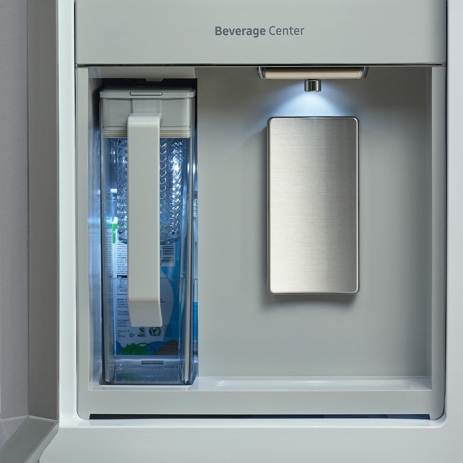 Samsung RF23DB990012 White Glass