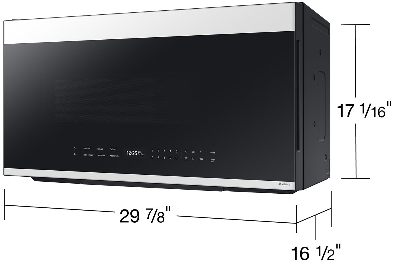 Samsung ME21DB670012 White Glass