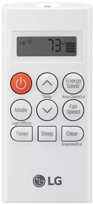 LG LW1022IVSM 9500 Btu, 115v, White