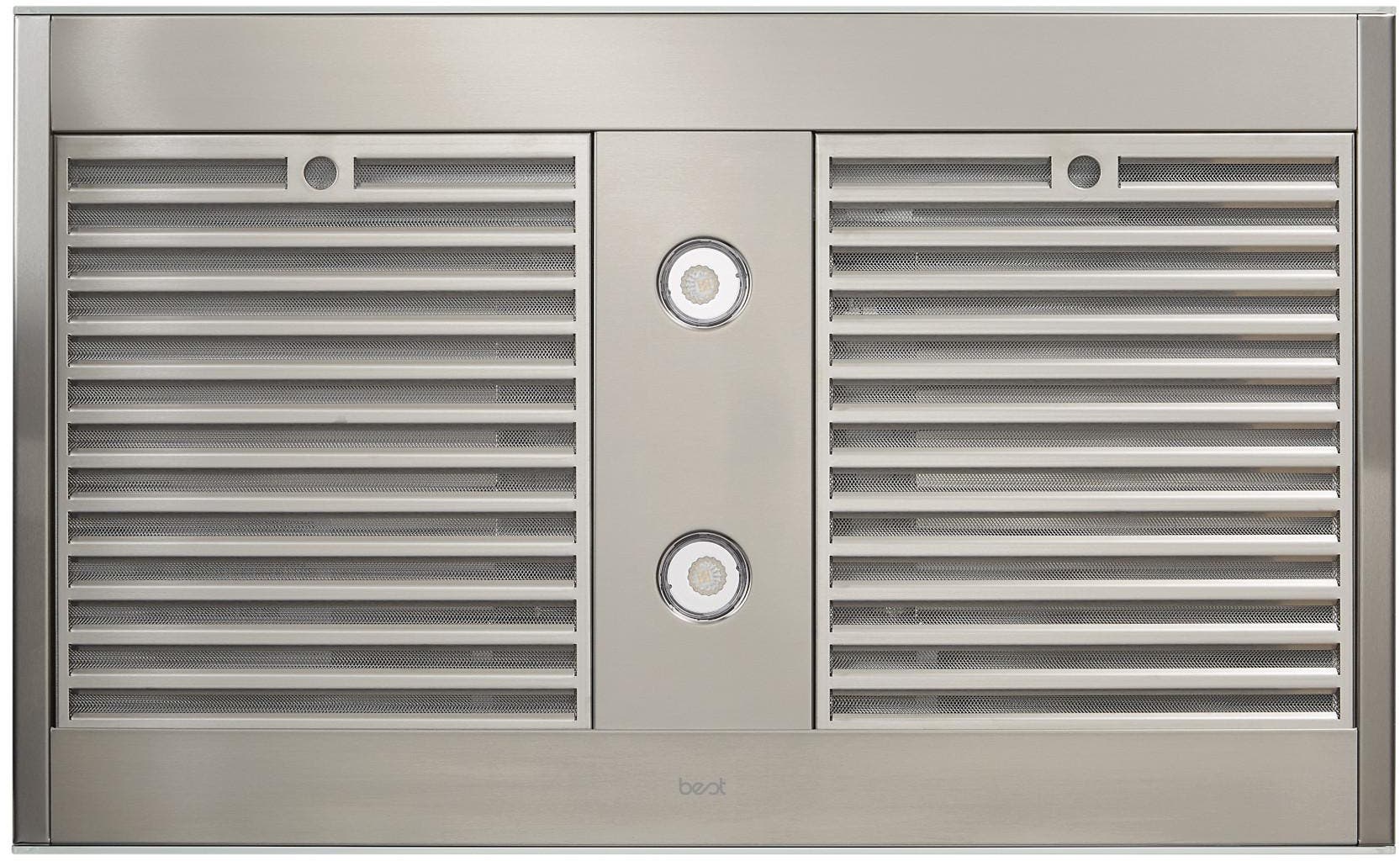Best ICB3I36SBS Stainless Steel/Brushed Gray Glass