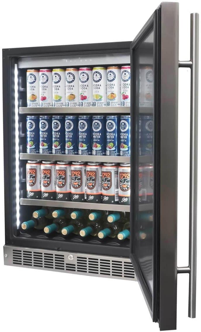 Danby SPRAR055D1SS Black Stainless Steel