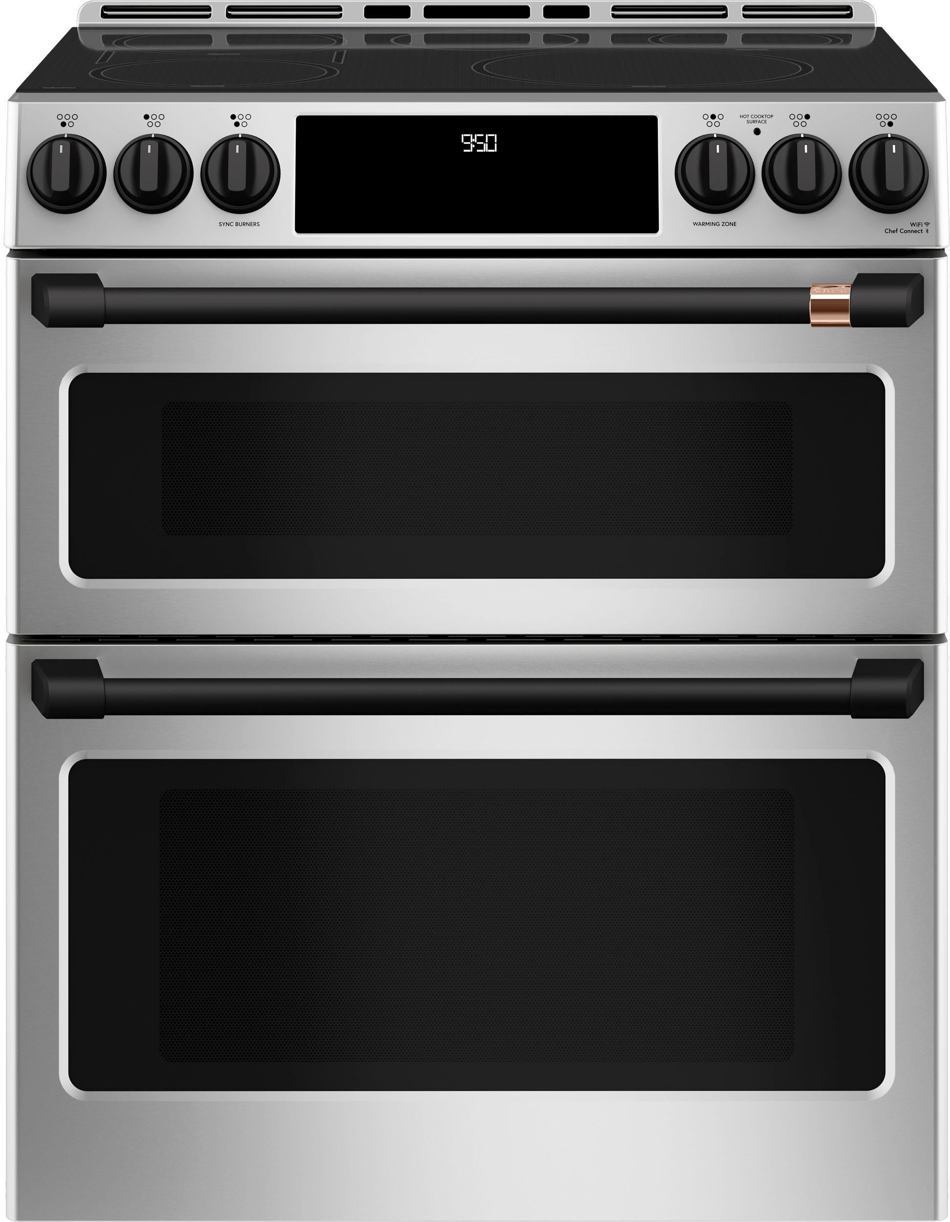 Cafe CHS950P2MS1 30 Inch Slide-In Induction Smart Range Stainless