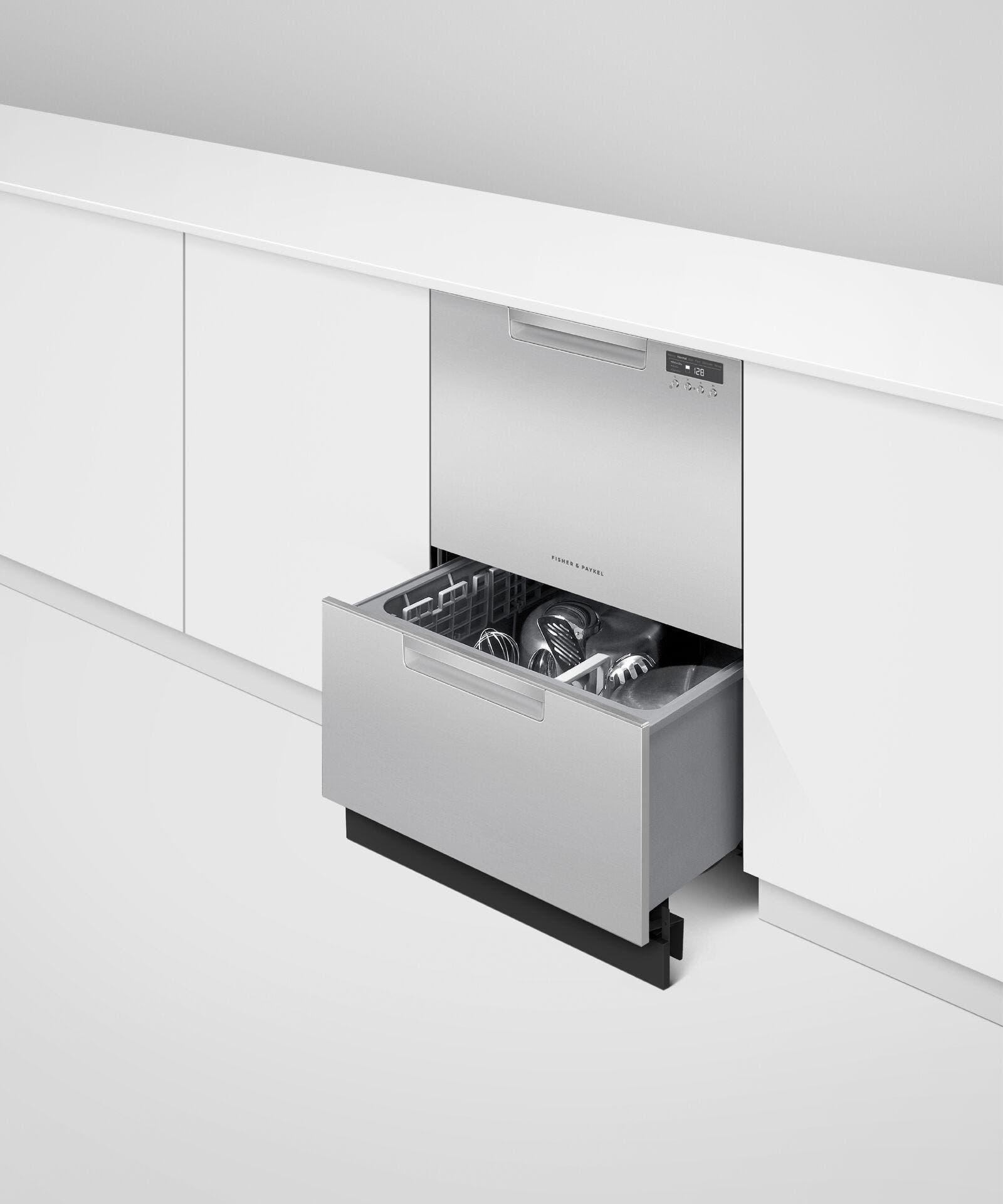Fisher Paykel DD24DCHTX9N Stainless Steel, Water Softener
