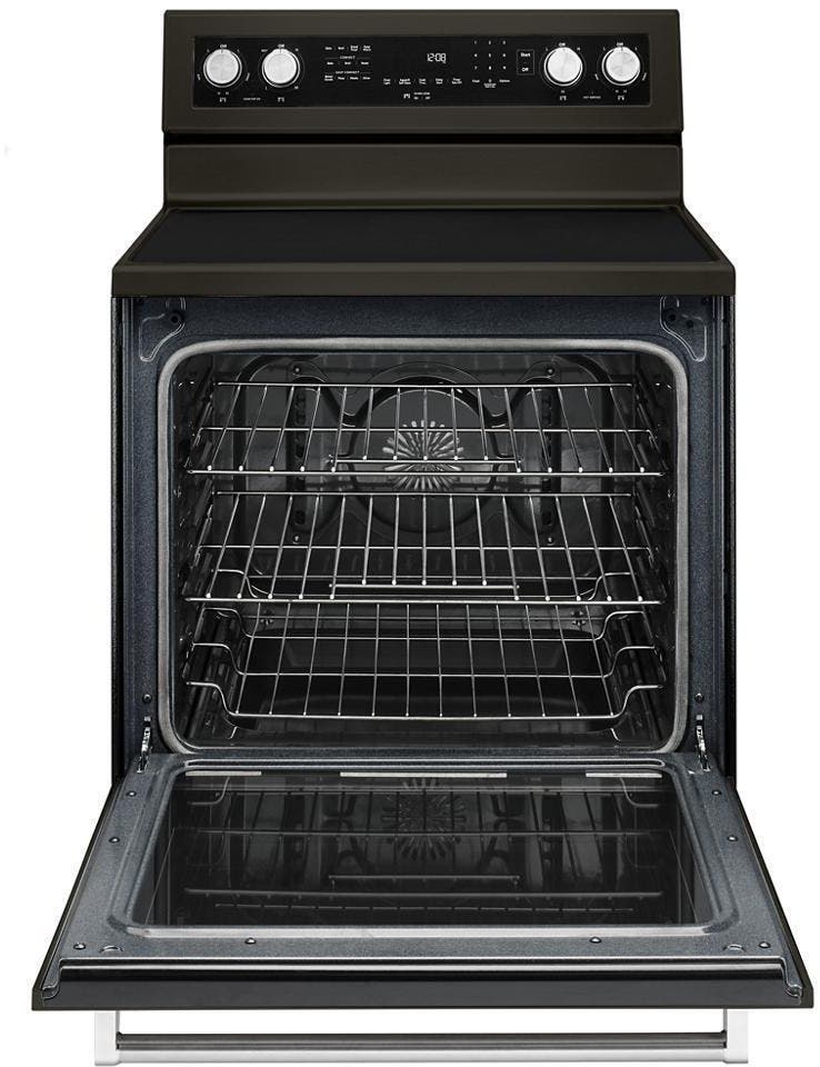 KitchenAid KFEG500EBS Black Stainless Steel, Print Shield