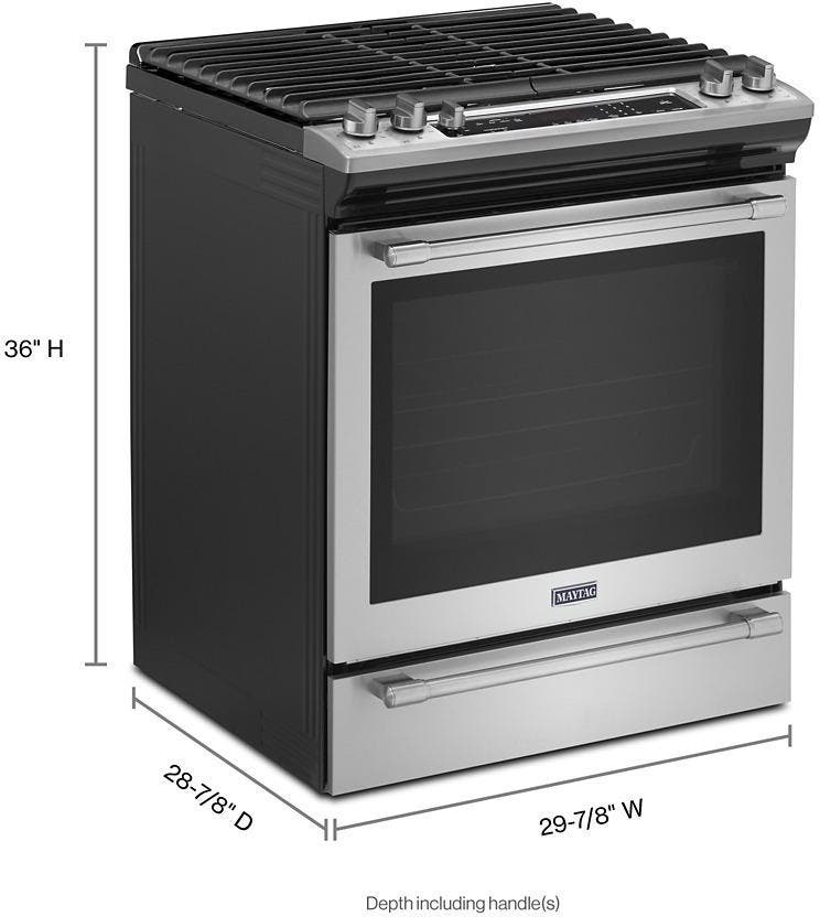 Maytag MGS8800FZ Fingerprint Resistant Stainless Steel, Natural Gas