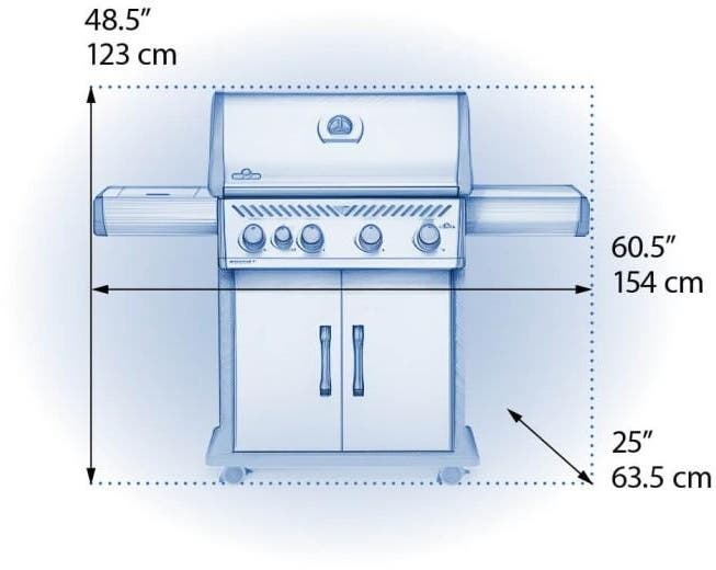 Napoleon RSE525RSIBNSS1 Stainless Steel, Natural Gas