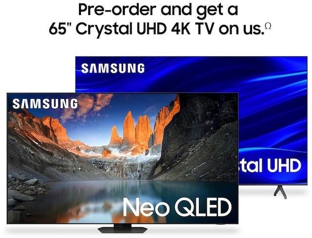 Samsung Electronics QN65QN90DAFXZA 4K 120Hz Neo Slim Design Motion