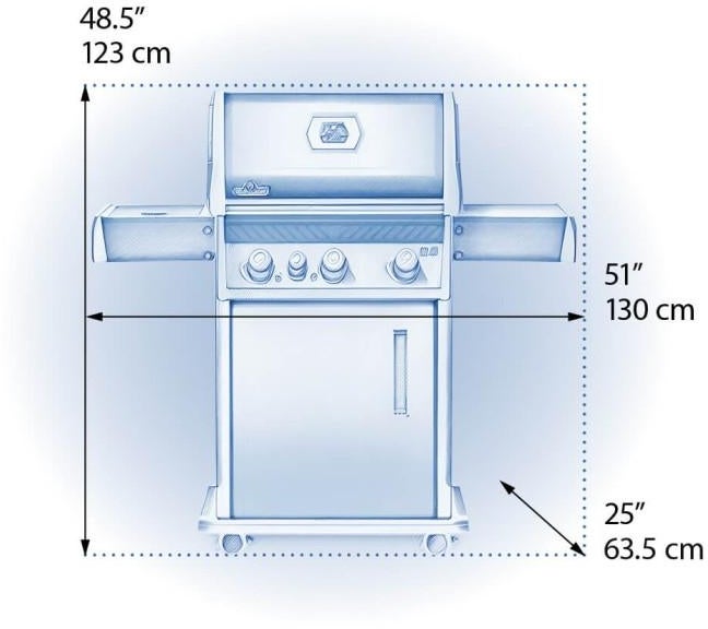 Napoleon RXT425SIBPK1