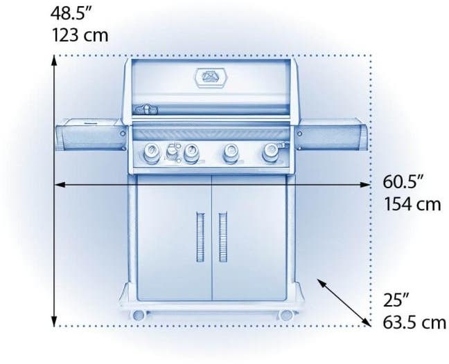 Napoleon RXT525SIBNSS1 Stainless Steel with Natural Gas