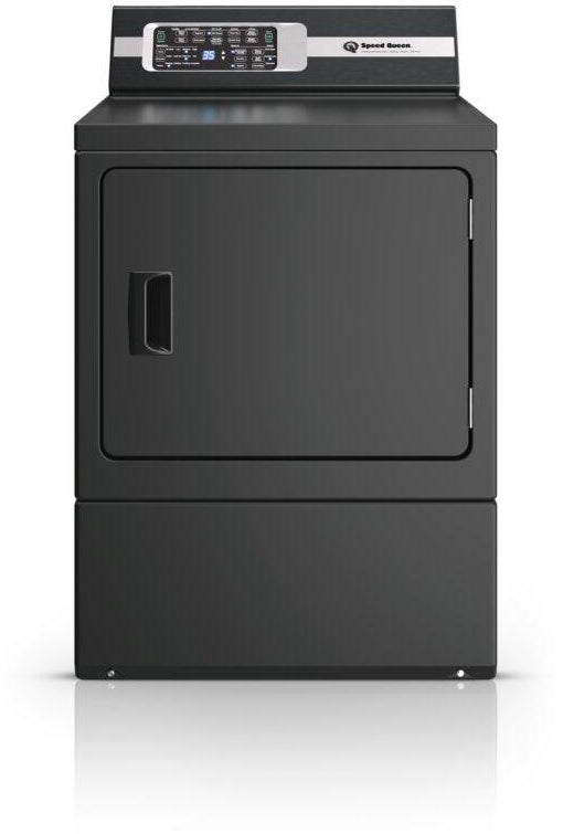 Speed Queen DR7004BG 27 Inch Gas Dryer Matte Black | Plesser's