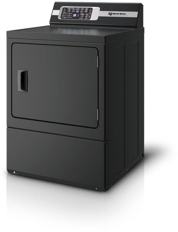 Speed Queen DR7004BG 27 Inch Gas Dryer Matte Black | Plesser's