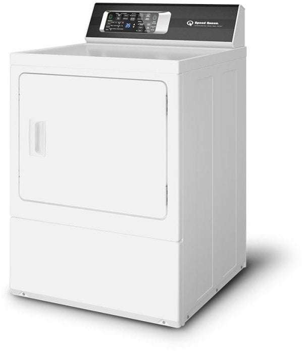 Speed Queen DR7004WG 27 Inch Gas Dryer White | Plesser's Appliances