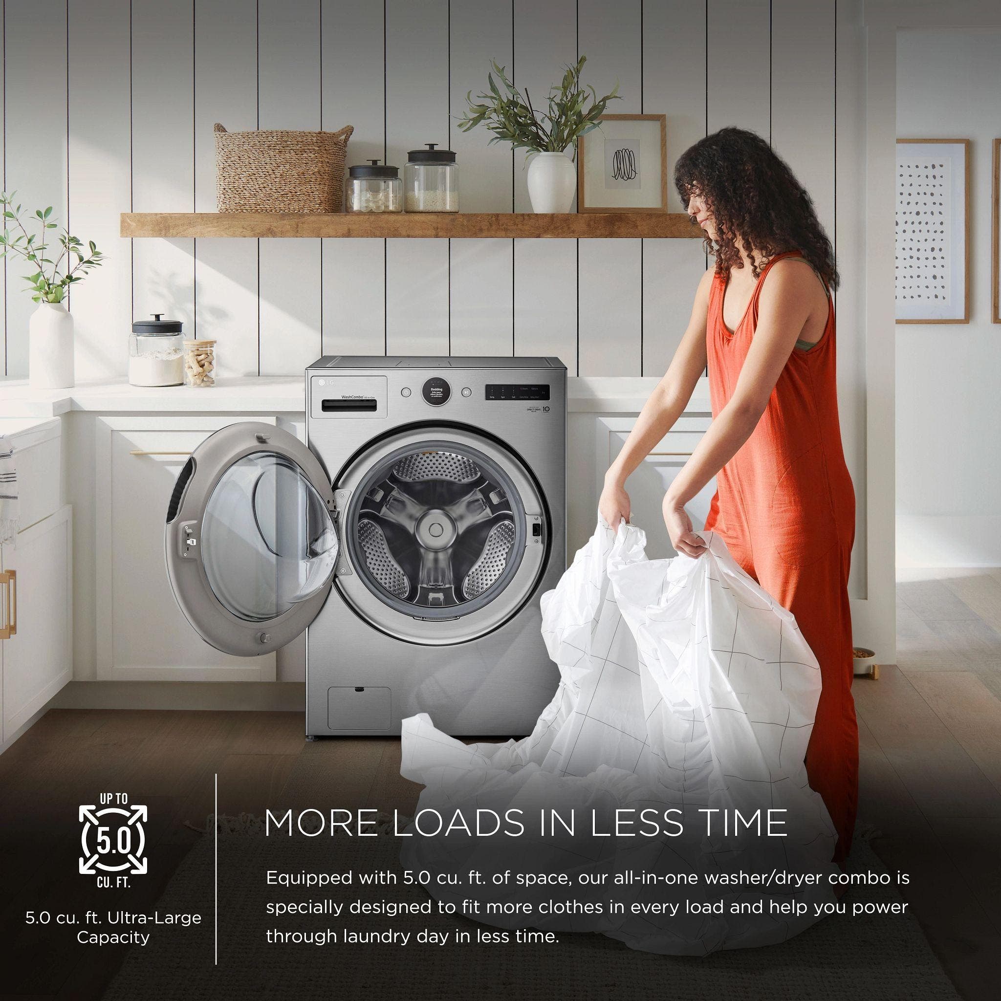 LG WM6998HVA Graphite Steel