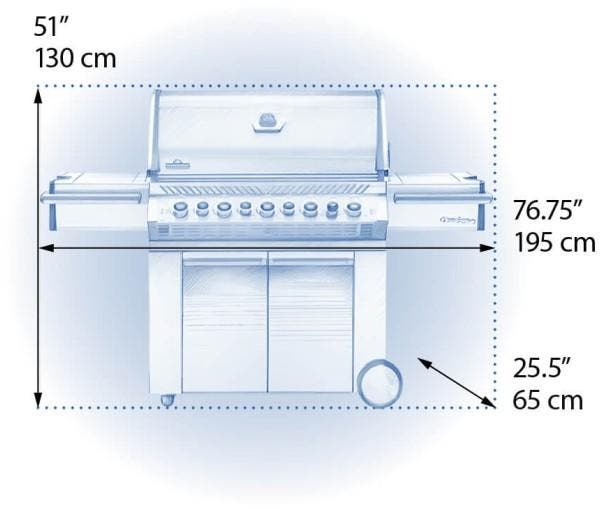 Napoleon PRO665RSIBPSS3 Stainless Steel with Liquid Propane