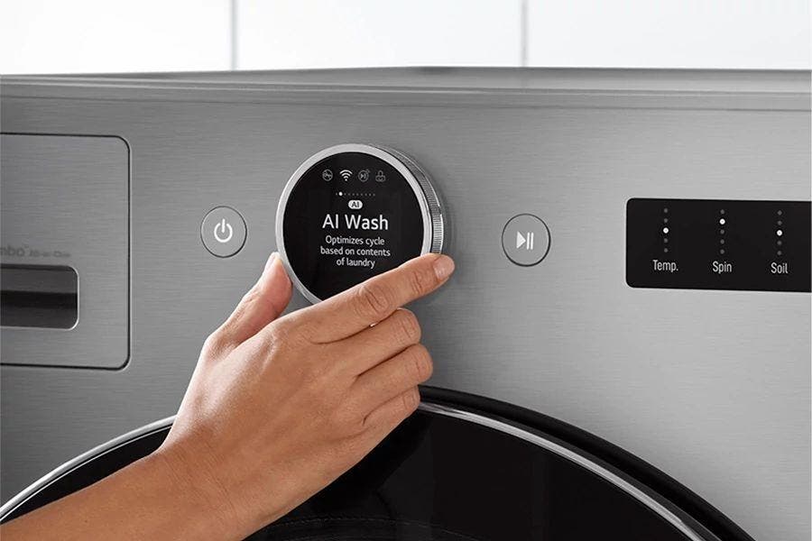 LG WM6998HVA Graphite Steel