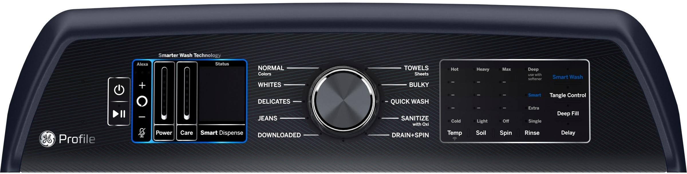 GE PTW900BPTRS Sapphire Blue