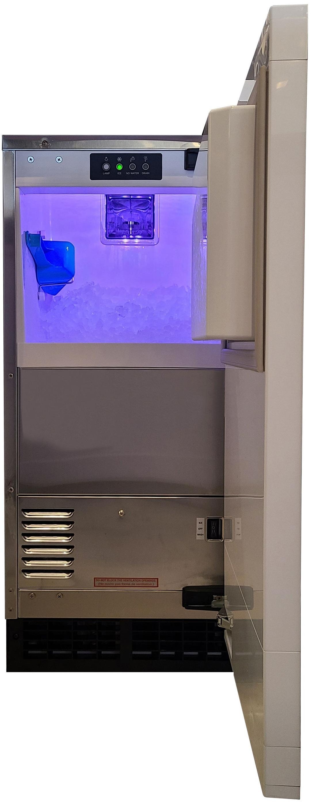 XO XOUIM1585NOPA 15 Inch Panel Ready Built-In Undercounter