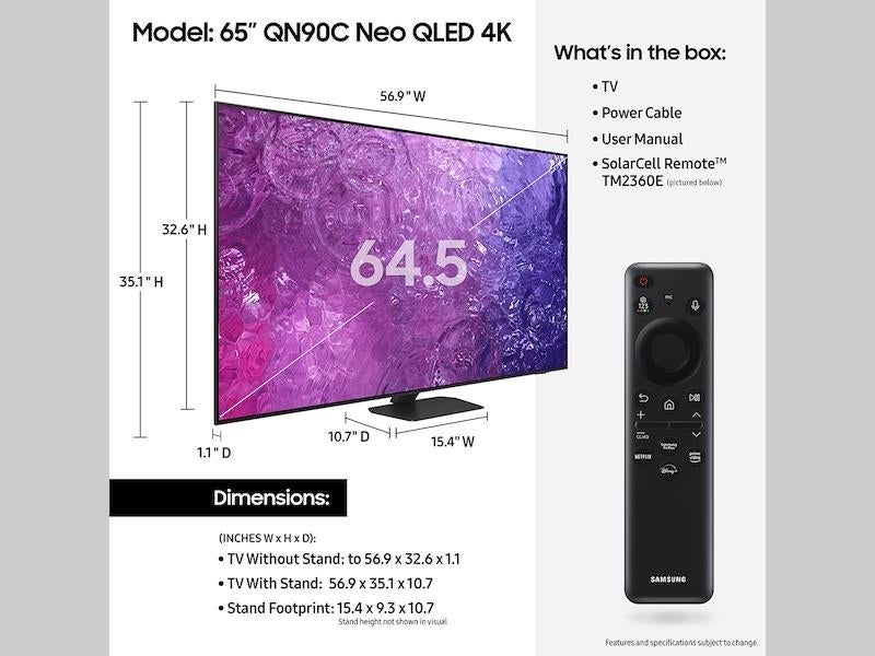 Samsung Electronics QN65QN90CAFXZA