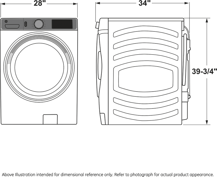 GE PFW950SPTDS Carbon Graphite