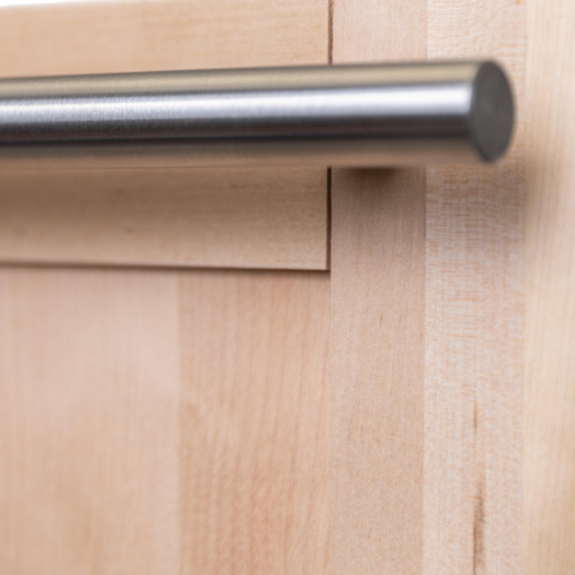 Zline DWUF18 Unfinished Wood, Traditional Style Handle