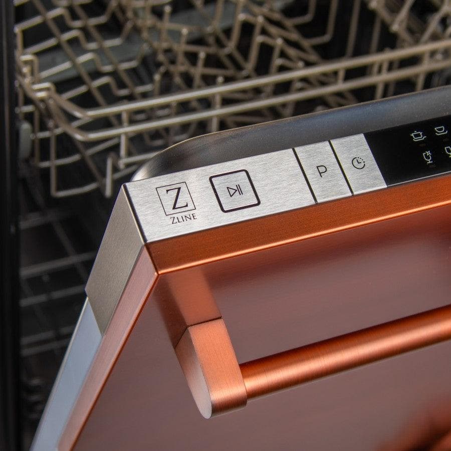 Zline DWCH18 Copper, Traditional Handle