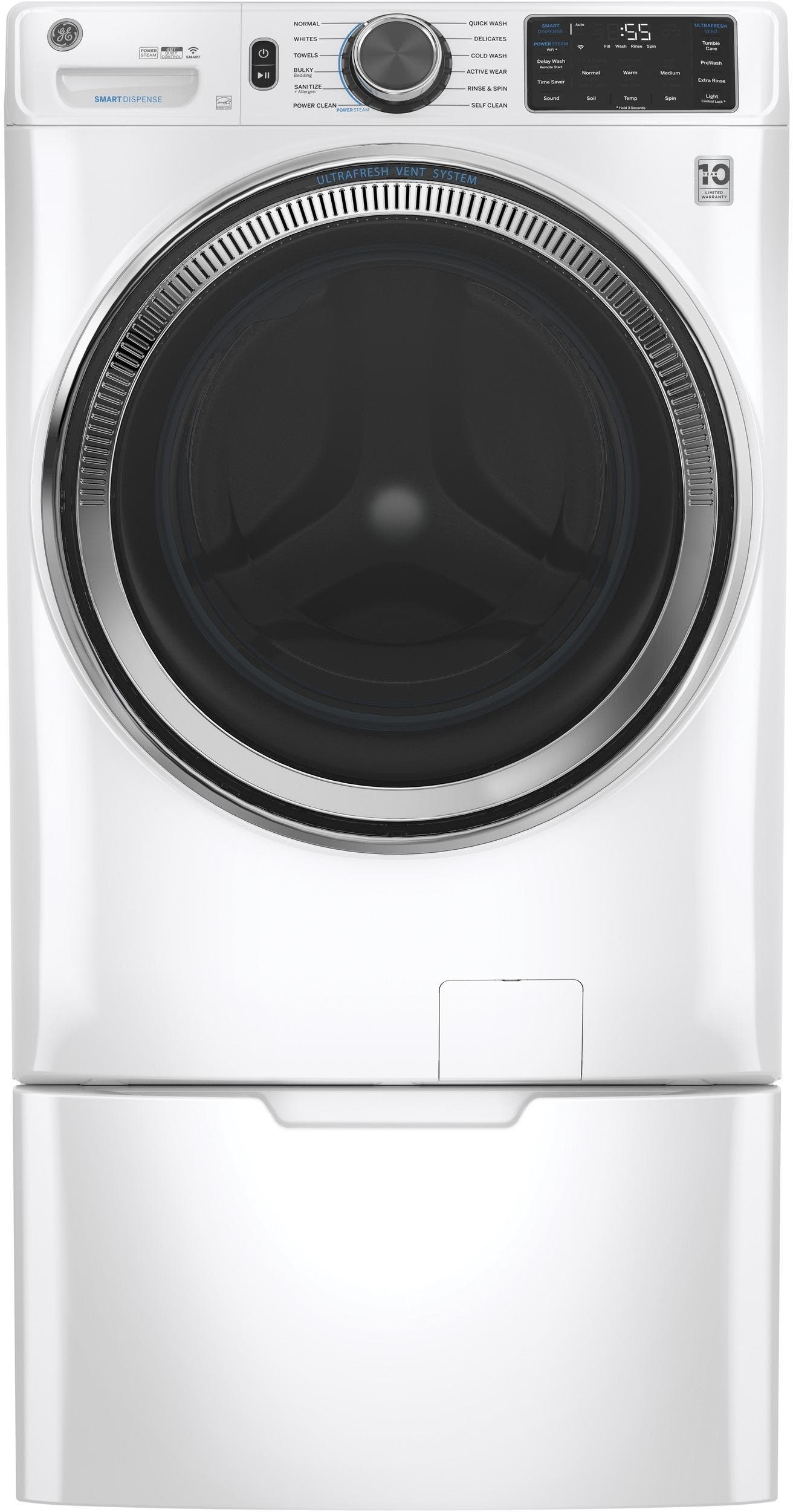 GE GFW650SSNWW White